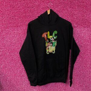 TLC Ohhh On the TLC Tip Airbrush Urban Pop Group Hoodie M